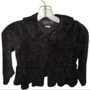 Children’s Matilda Jones Charcoal Velour jacket